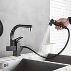 Gourmet Kitchen Faucet Single-Handle Pull-Out SevenPrier