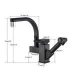 Gourmet Kitchen Faucet Single-Handle Pull-Out SevenPrier
