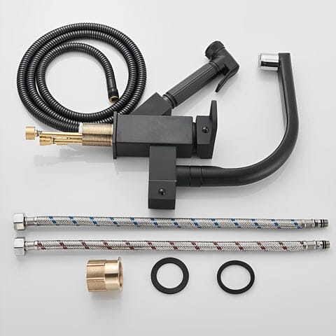 Gourmet Kitchen Faucet Single-Handle Pull-Out SevenPrier