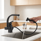 Gourmet Kitchen Faucet Single-Handle Pull-Out SevenPrier