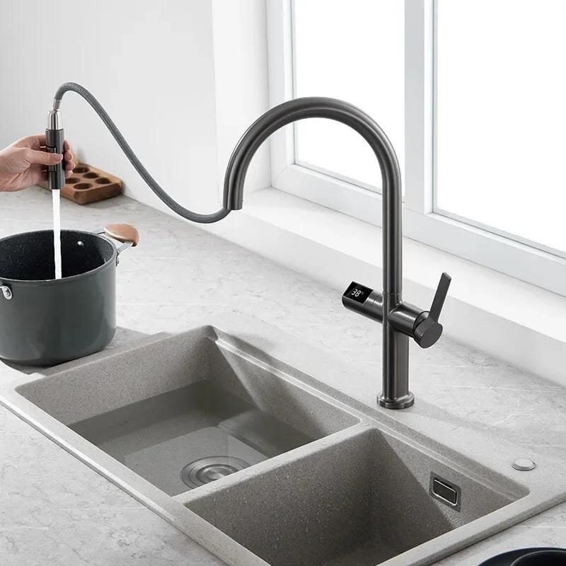 Bloues Digital Gourmet Kitchen Faucet with Sensor