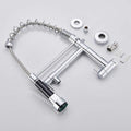 Gourmet Kitchen Faucet Single-Handle Wall-Mounted Pull-Out Dual-Spray - JassPoll