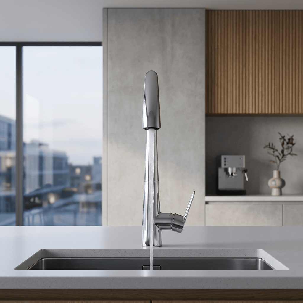 Gourmet Kitchen Faucet Single-Handle Pull-Out Fach