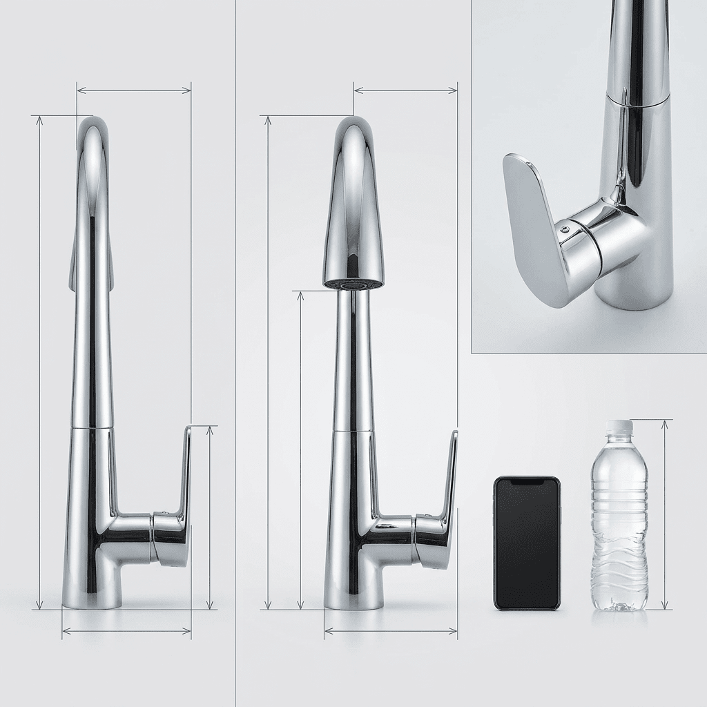 Gourmet Kitchen Faucet Single-Handle Pull-Out Fach