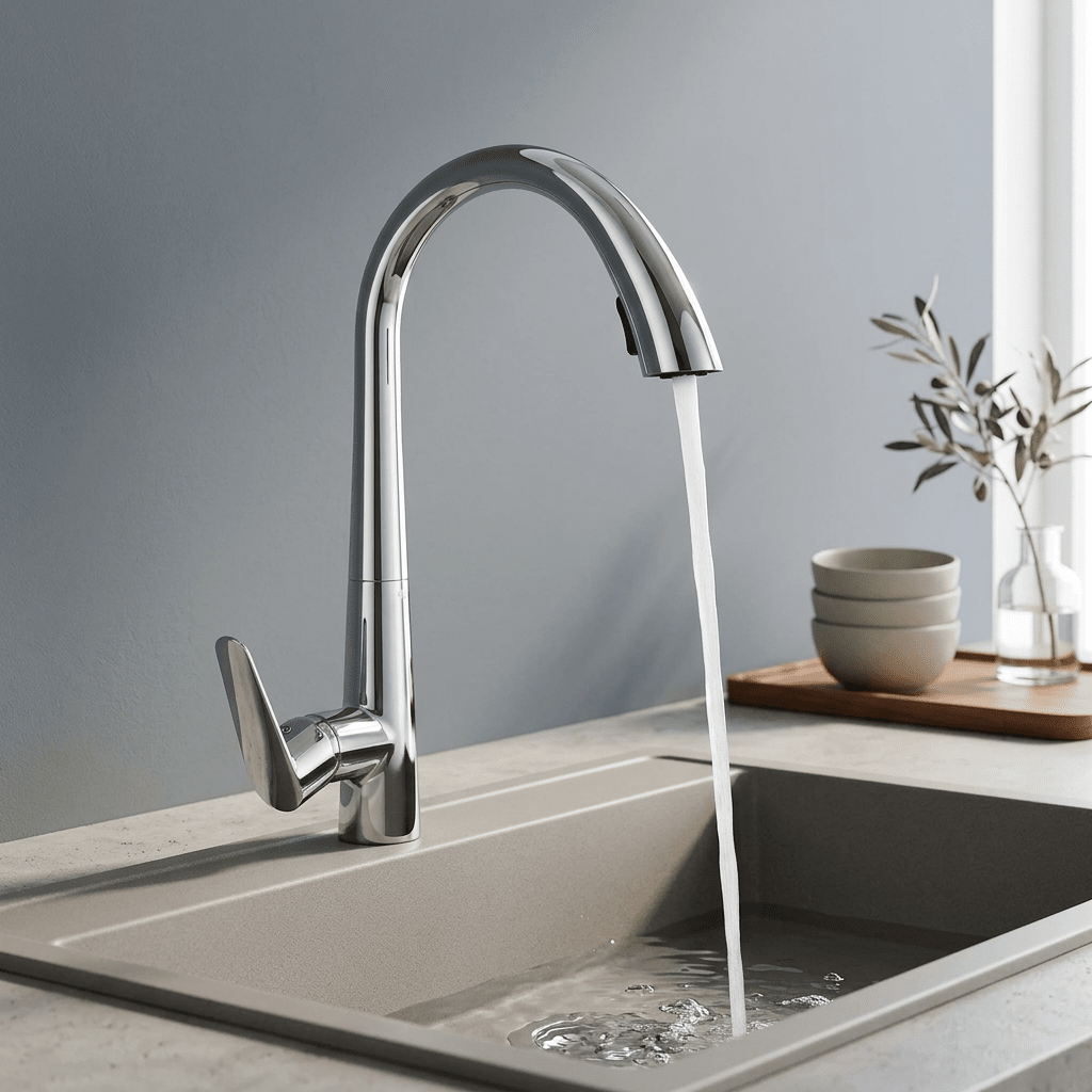 Gourmet Kitchen Faucet Single-Handle Pull-Out Fach