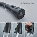 Gourmet Kitchen Faucet 360° Pull-Out Waterfall Spray - Rumble