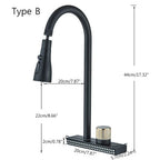 Gourmet Kitchen Faucet 360° Pull-Out Waterfall Spray - Rumble