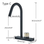 Gourmet Kitchen Faucet 360° Pull-Out Waterfall Spray - Rumble