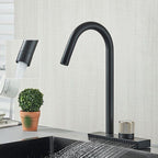 Gourmet Kitchen Faucet 360° Pull-Out Waterfall Spray - Rumble
