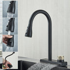 Gourmet Kitchen Faucet 360° Pull-Out Waterfall Spray - Rumble