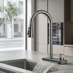 Gourmet Kitchen Faucet 360° Pull-Out Waterfall Spray - Rumble