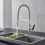 Eirez Single-Handle Gourmet Kitchen Mixer Faucet - Chrome