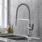Eirez Single-Handle Gourmet Kitchen Mixer Faucet - Chrome