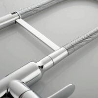 Eirez Single-Handle Gourmet Kitchen Mixer Faucet - Chrome
