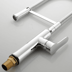 Eirez Single-Handle Gourmet Kitchen Mixer Faucet - Chrome