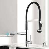 Gourmet Kitchen Faucet Single-Handle with Dual Spout - Neil