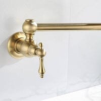 Gourmet Kitchen Faucet with High Spout, Single-Handle and 360° Swivel Track