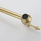 Gourmet Kitchen Faucet with High Spout, Single-Handle and 360° Swivel Track