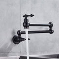 Gourmet Kitchen Faucet with High Spout, Single-Handle and 360° Swivel Track
