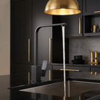 Gourmet Kitchen Faucet High Spout Single-Handle Crane Track 360°