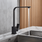 Gourmet Kitchen Faucet High Spout Single-Handle Crane Track 360°