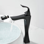 Cortex Luxury Matte Black Single-Handle Bathroom Faucet