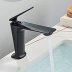 Brooklyn Matte Black Single-Handle Bathroom Mixing Faucet