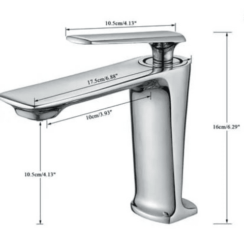 Brooklyn Matte Black Single-Handle Bathroom Mixing Faucet