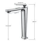 Brooklyn Matte Black Single-Handle Bathroom Mixing Faucet