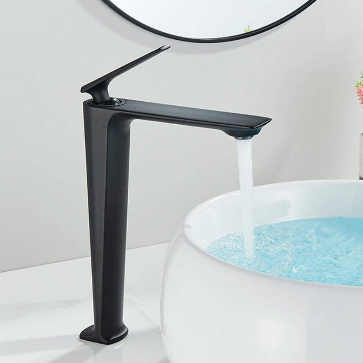 Brooklyn Matte Black Single-Handle Bathroom Mixing Faucet