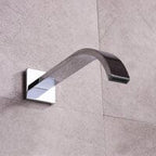 Vanilla Modern Wall-Mounted Single-Handle Bathroom Faucet