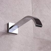 Vanilla Modern Wall-Mounted Single-Handle Bathroom Faucet