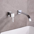 Vanilla Modern Wall-Mounted Single-Handle Bathroom Faucet