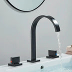 Katos Modern 3-Piece Widespread Double-Handle Bathroom Faucet