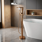 AquaLux Rose Gold Single-Handle Faucet