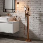 AquaLux Rose Gold Single-Handle Faucet