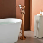 AquaLux Rose Gold Single-Handle Faucet