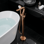 AquaLux Rose Gold Single-Handle Faucet
