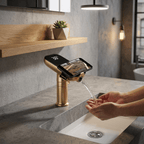 AquaSense Gold Single-Handle Faucet