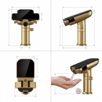 AquaSense Gold Single-Handle Faucet