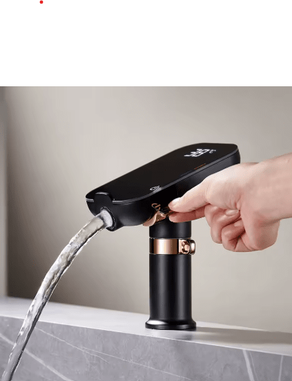 AquaSense Gold Single-Handle Faucet