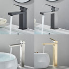 Troover Single Handle Bathroom Deck Mount Faucet