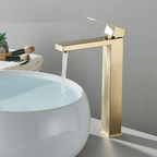 Troover Single Handle Bathroom Deck Mount Faucet