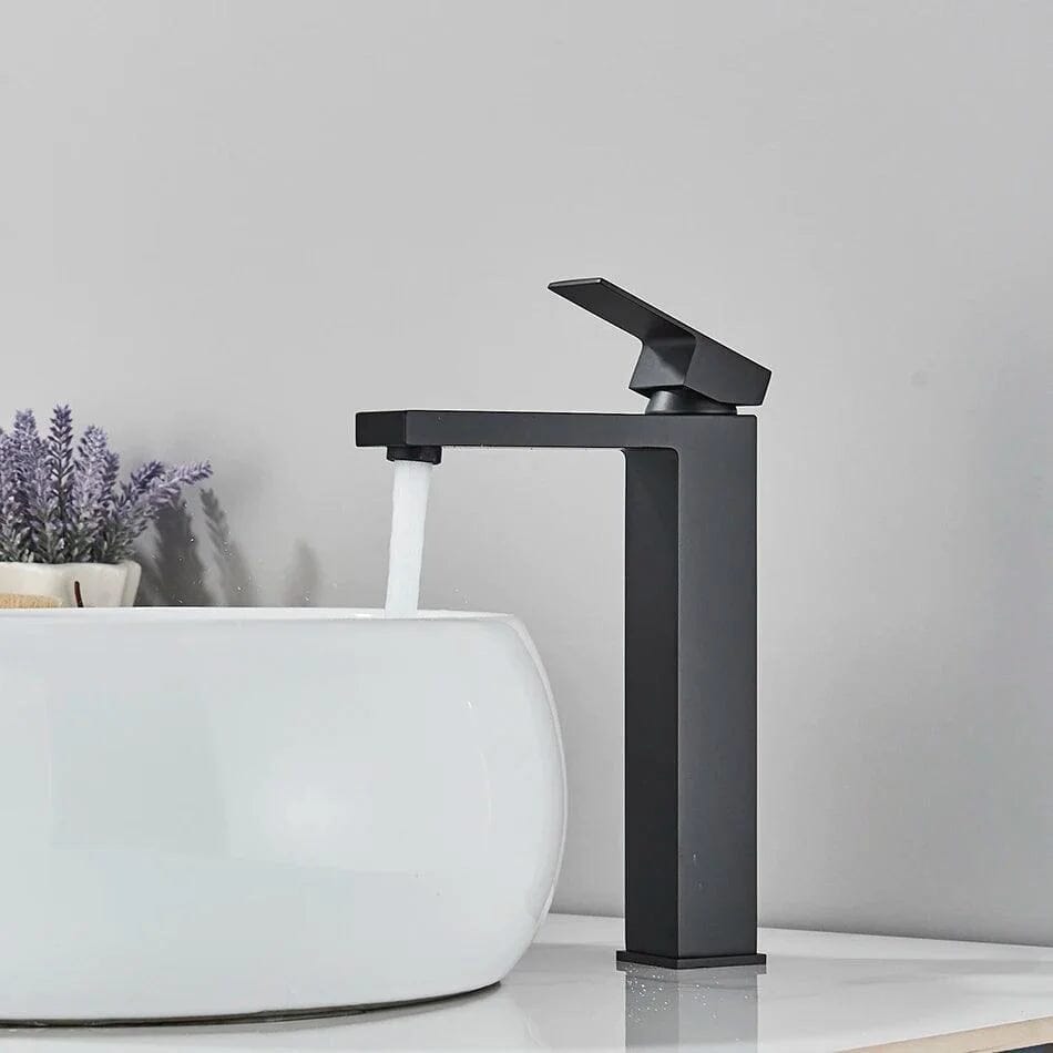 Troover Single Handle Bathroom Deck Mount Faucet