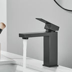Troover Single Handle Bathroom Deck Mount Faucet