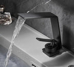 Clarty Gold Single-Handle Bathroom Deck-Mount Faucet