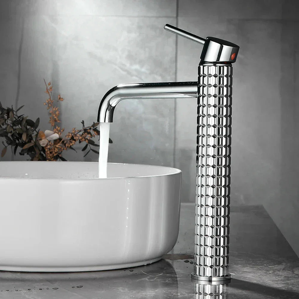 Drumon Single Handle Bathroom Faucet - Artifice Home