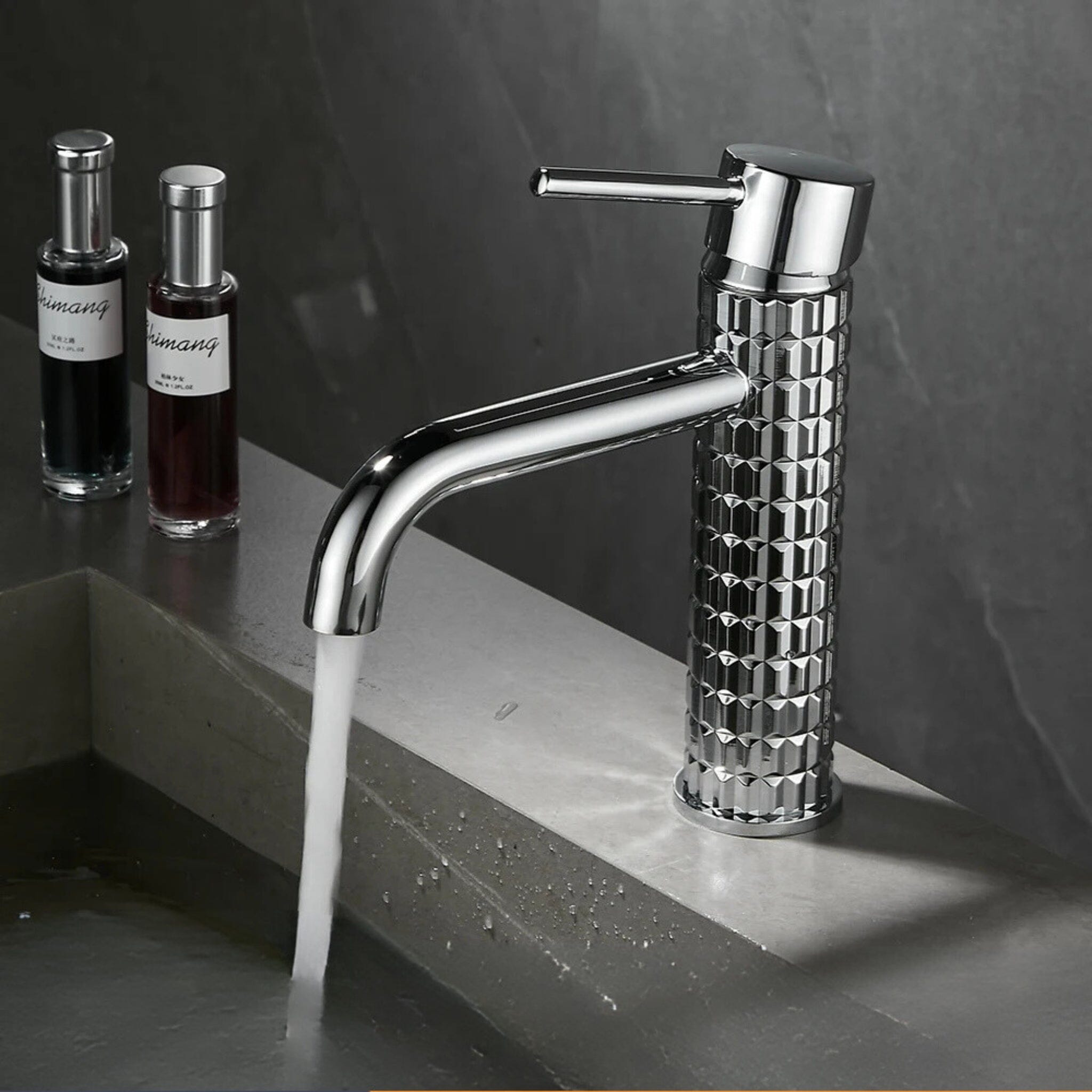 Drumon Single Handle Bathroom Faucet - Artifice Home