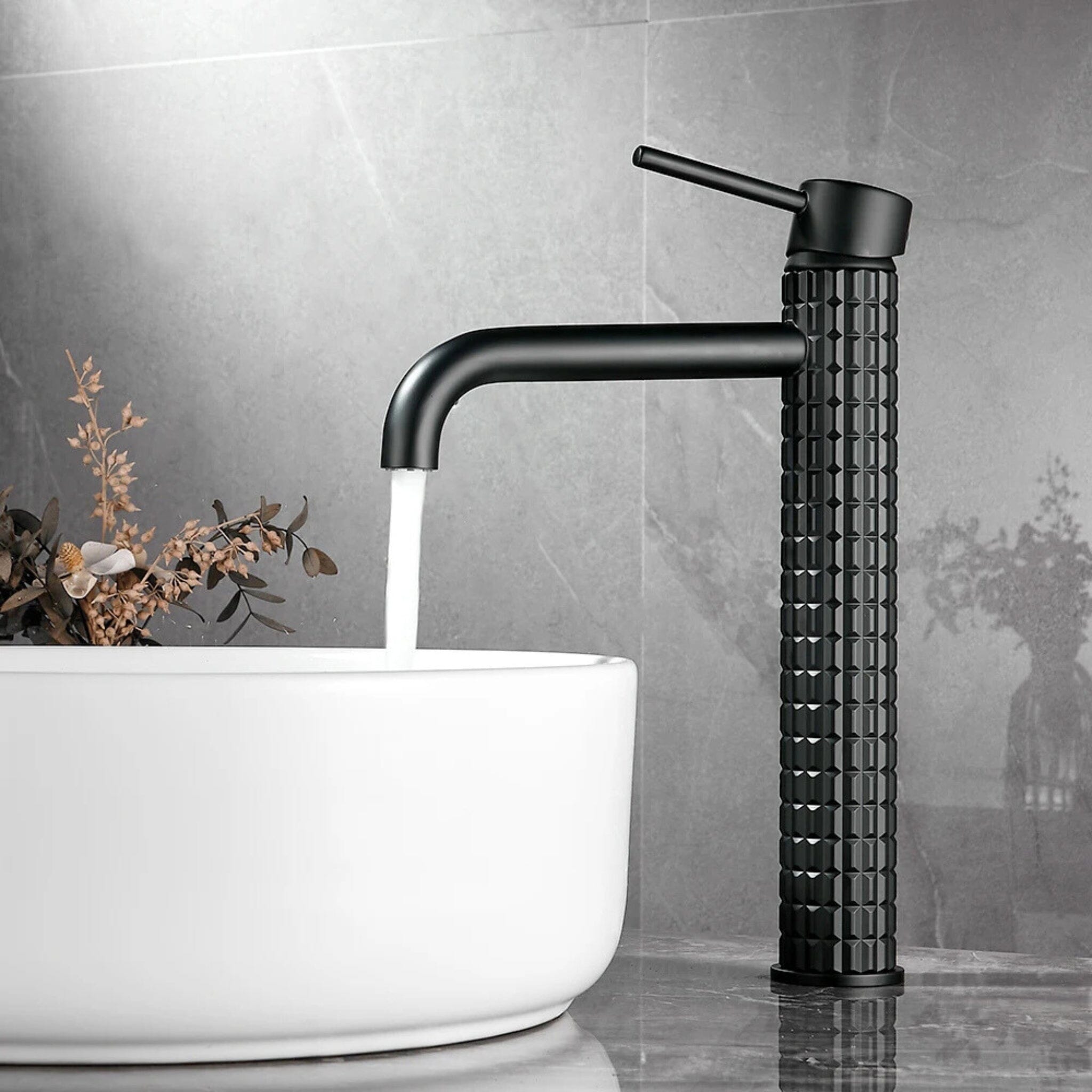 Drumon Single Handle Bathroom Faucet - Artifice Home