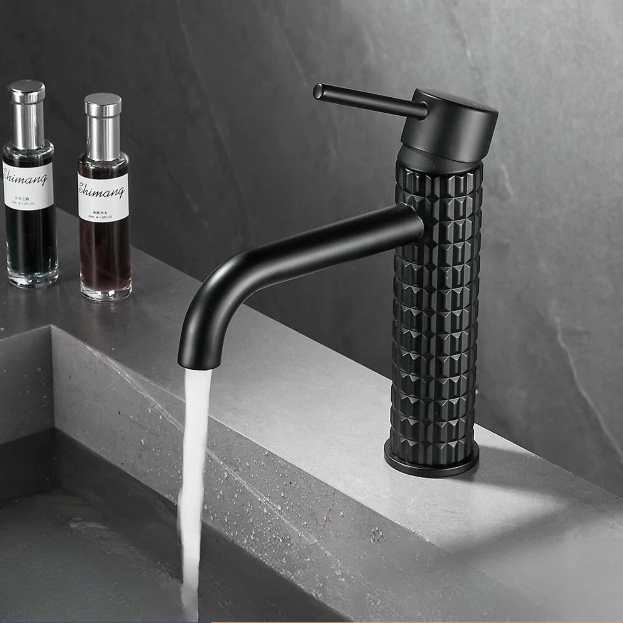 Drumon Single Handle Bathroom Faucet - Artifice Home